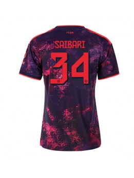 Bayern Munich Ismael Saibari #34 Replika Tredje Kläder Dam 2026-27 Kortärmad Bayern Munich Ismael Saibari #34 Replika Tredje Kläder Dam 2026-27 Kortärmad